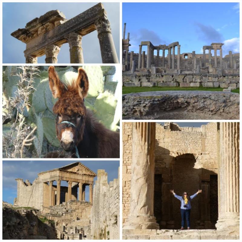 Dougga Ruins photo copyright SV Red Roo taken at 