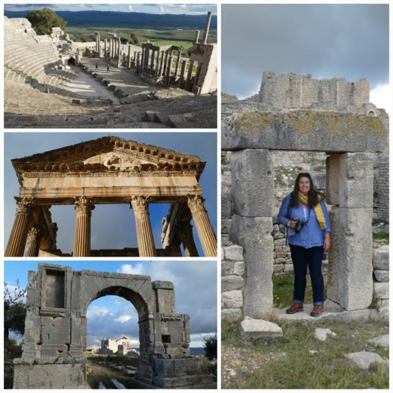 Dougga Ruins photo copyright SV Red Roo taken at 