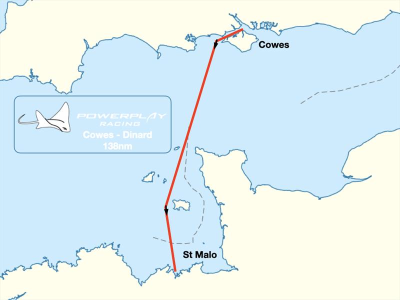 PowerPlay Racing route map - photo © Lloyd Images