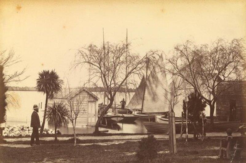 Lake Wendouree 1880's - photo © Southern Woodenboat Sailing