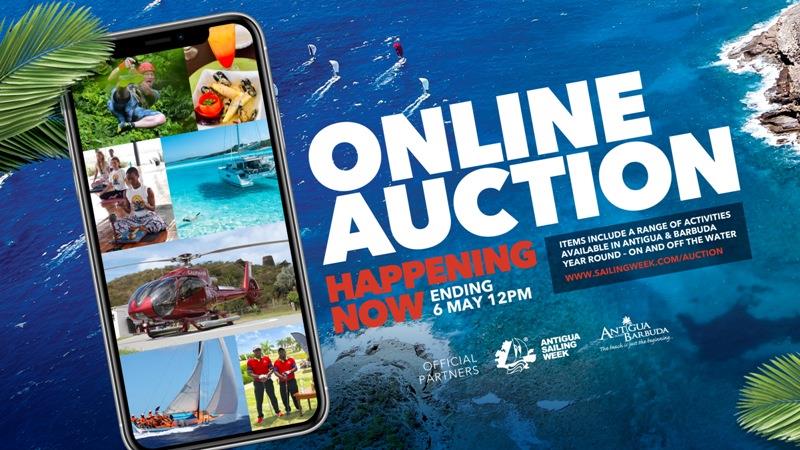 Virtual fundraising auction success photo copyright Antigua Sailing Week taken at Antigua Yacht Club