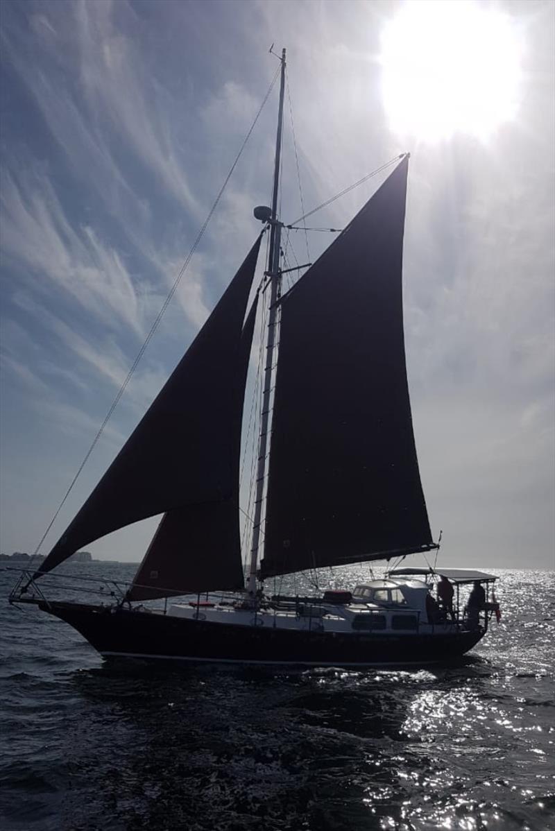 Bahari, owned and skippered by husband-and-wife team of Brenton and Kim Chauncey photo copyright RCYC taken at Royal Cape Yacht Club