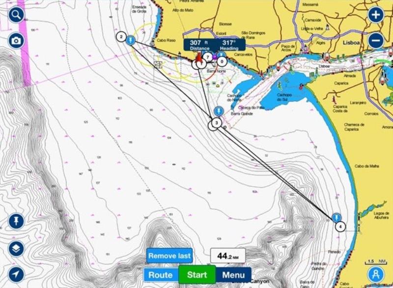 The Ocean Race Europe map - photo © The Ocean Race Europe