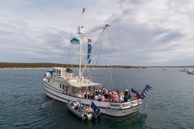A day of delicious food, family fun and a pinch of education aboard the historic MFV Tacoma photo copyright Riviera Australia taken at 