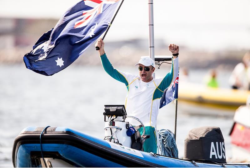 Coach - Mike Blackburn - photo © Sailing Energy / World Sailing