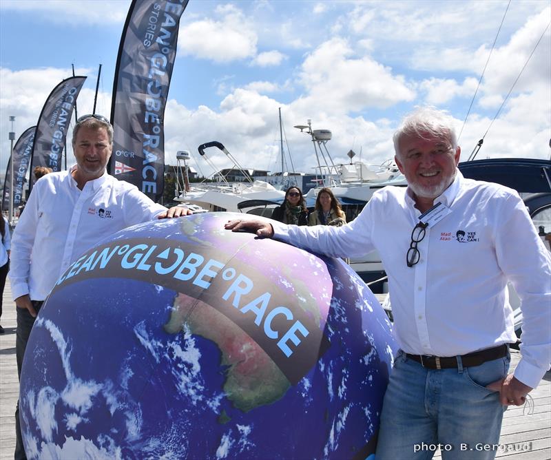 Jean Christophe Petit, the Spanish entrant with the French François Abiven ( Mad Atao by Yes We Cam ) photo copyright Ocean Frontiers OGR/ GGR/CG580/Pic suppliers taken at 