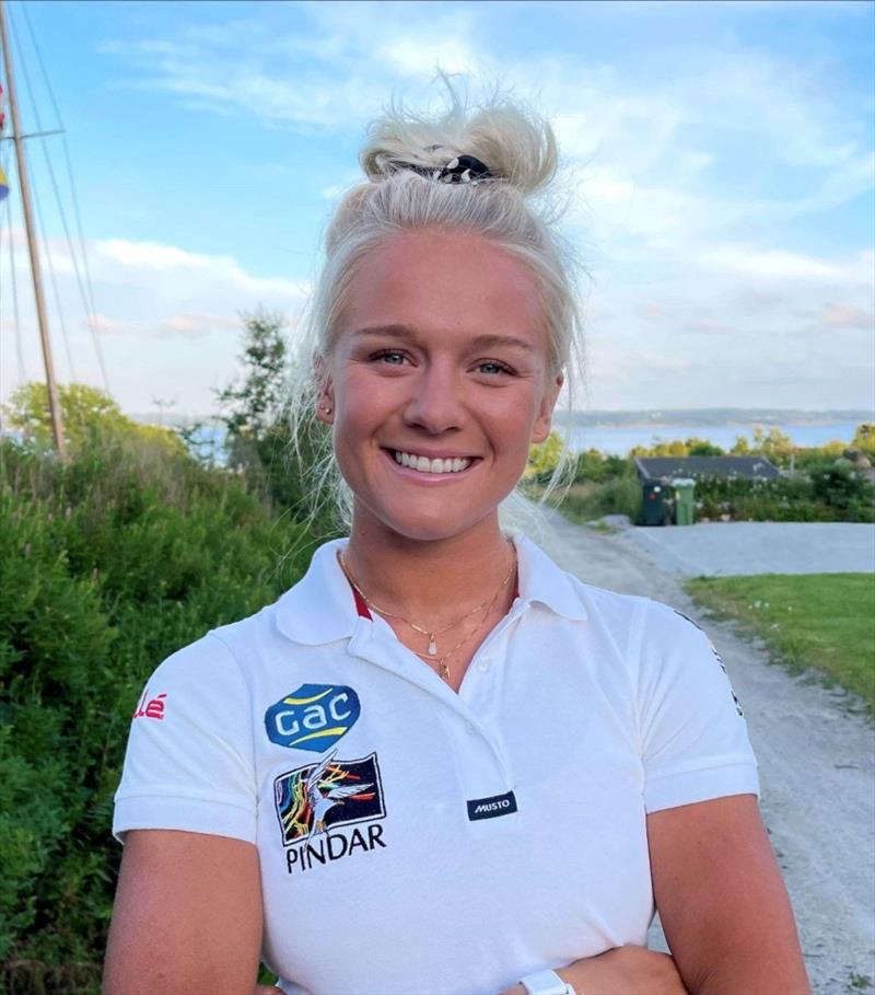 Klara Wester (skipper) who will be sailing with Julia Carlsson, Rebecca  Netzler, Beata Törneman, and Ida Svensson
