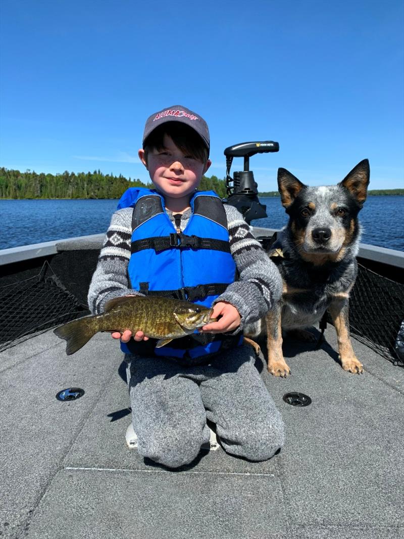 Rebekka Redd shares fishing experience with family photo copyright Rebekka Redd taken at 