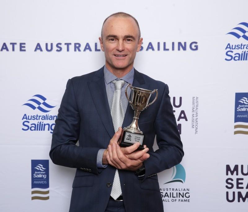 2019 Coach of the Year Winner - Michael Blackburn photo copyright Gregg Porteous taken at Australian Sailing