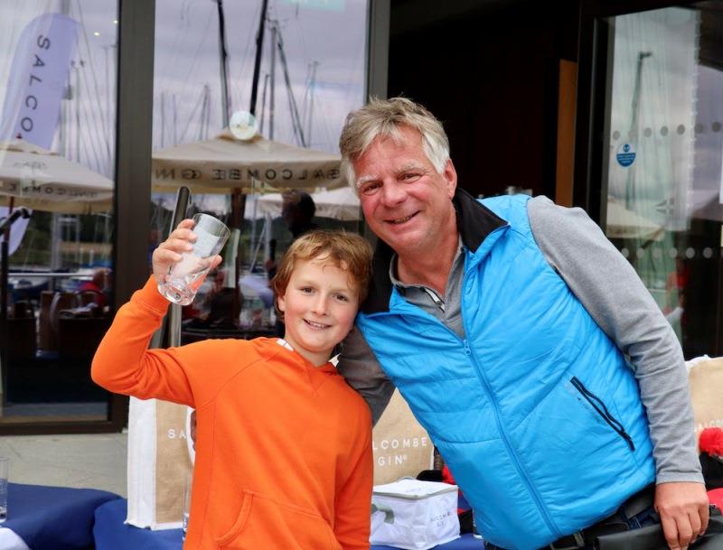 Caedon Faulkner-Leask and Richie Faulkner - Moral Compass photo copyright Louay Habib taken at Royal Southern Yacht Club