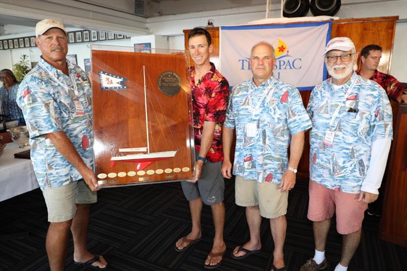 Collin Leon at right with TPYC flag officers - 51st Transpac - photo © David Livingston