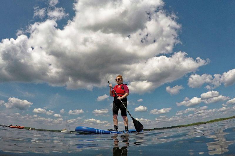 Paddleboarding at Grafham Water SC's Sail for Cancer Day photo copyright Paul Sanwell / OPP taken at Grafham Water Sailing Club