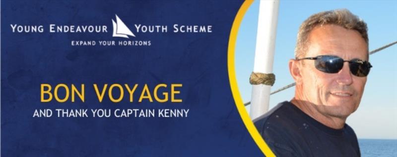 Bon voyage and thank you to Captain Kenny - photo © Young Endeavour Youth Scheme