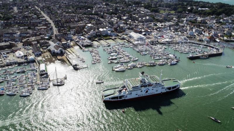 Cowes Week and the CA launch Club Cruiser Trophy photo copyright The Cruising Association taken at 