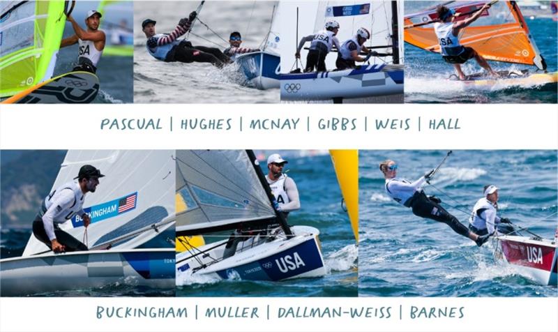 Team USA at Tokyo 2020 Olympics - Day 5 photo copyright Sailing Energy / US Sailing taken at 