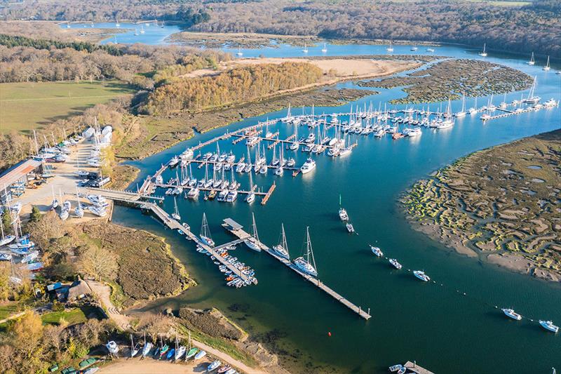 Bucklers Hard Yacht Harbour photo copyright Beaulieu River taken at 