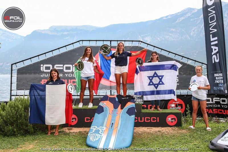 Under19 Women winners - iQFOiL Junior and Youth World Championships photo copyright Giovanni Mitolo - Univela Sailing / Canottieri Garda Salò taken at 