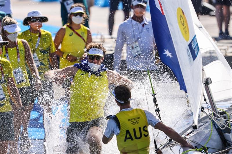 Jake Lilley and Will Ryan - Tokyo 2020 Olympics - photo © Sailing Energy / World Sailing