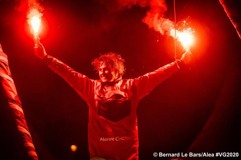 Yannick Bestaven returns to the IMOCA fleet having recently won the Vendée Globe photo copyright Bernard Le Bars / Alea taken at Royal Ocean Racing Club