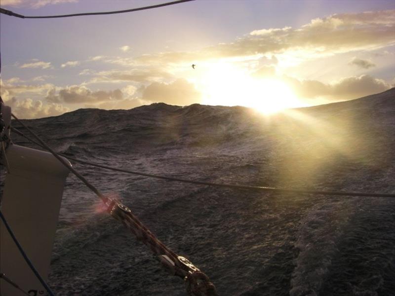 Southern Ocean waves photo copyright Global Solo Challenge taken at 