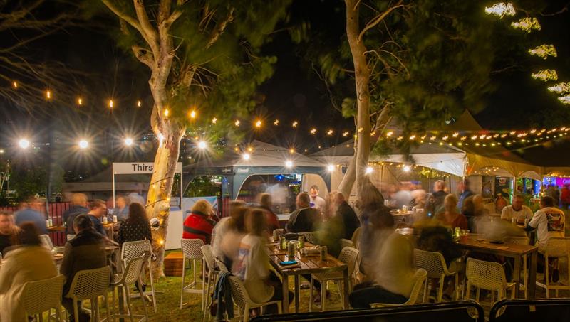 A mellow after-racing evening at Whitsunday Sailing Club - 2021 Airlie Beach Race Week photo copyright Vampp Photogprahy taken at Whitsunday Sailing Club