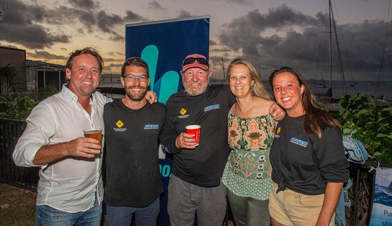 The Awesome crew having an awesome time at the top of the scoreboard - Airlie Beach Race Week - photo © VAMPP Photography