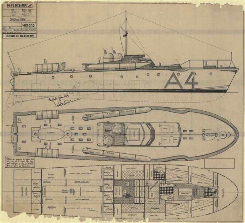 Knud Reimers 64' MTB patrol boat 1939 photo copyright Reimers collection / Swedish Maritime Museum taken at 