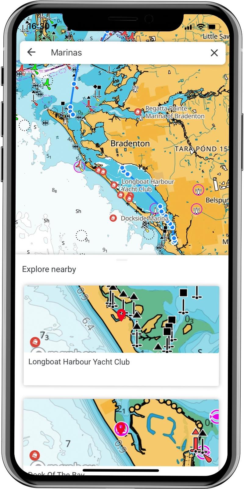 BandG App - Marinas photo copyright B&G taken at 