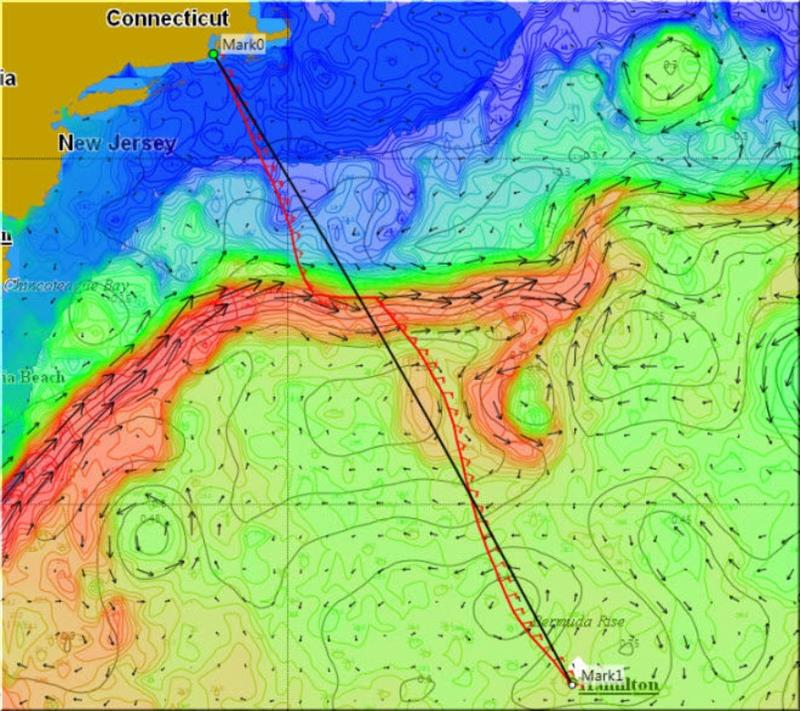 Weather routing with significant surface currents photo copyright Global Solo Challenge taken at 