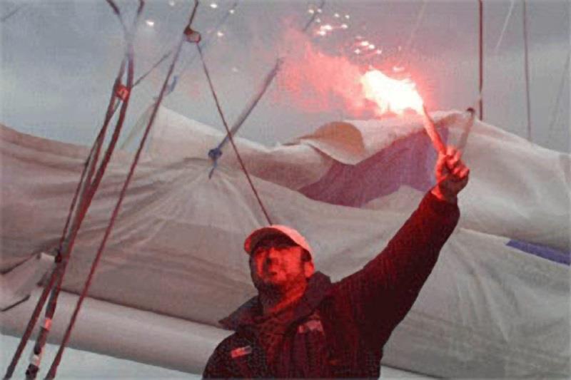 Simone Bianchetti conquers the Vendée Globe 2000 photo copyright Global Solo Challenge taken at 