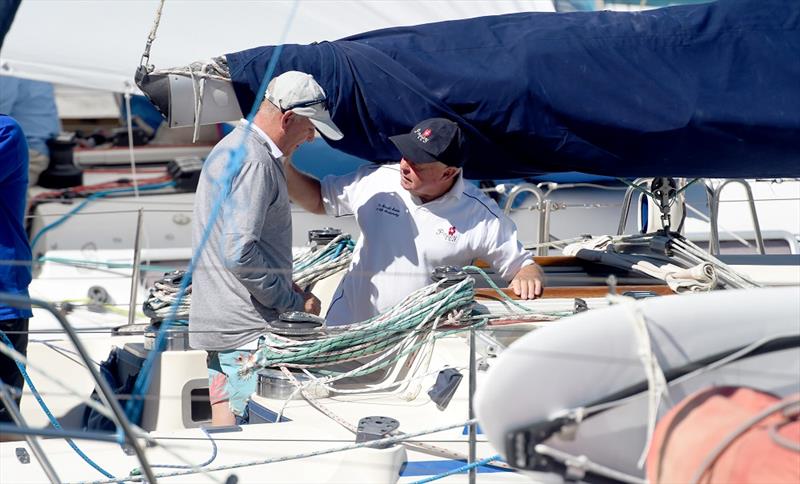 Race preparations on board Poppy photo copyright Scott Radford-Chisholm taken at Townsville Yacht Club
