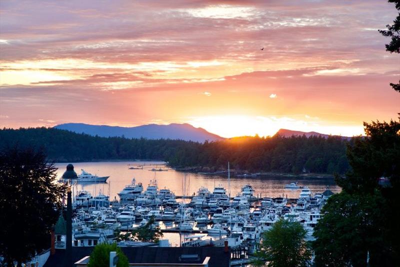 Roche Harbour and the San Juan Islands provided the perfect setting for another enjoyable Riviera Rendezvous photo copyright Riviera Australia taken at 