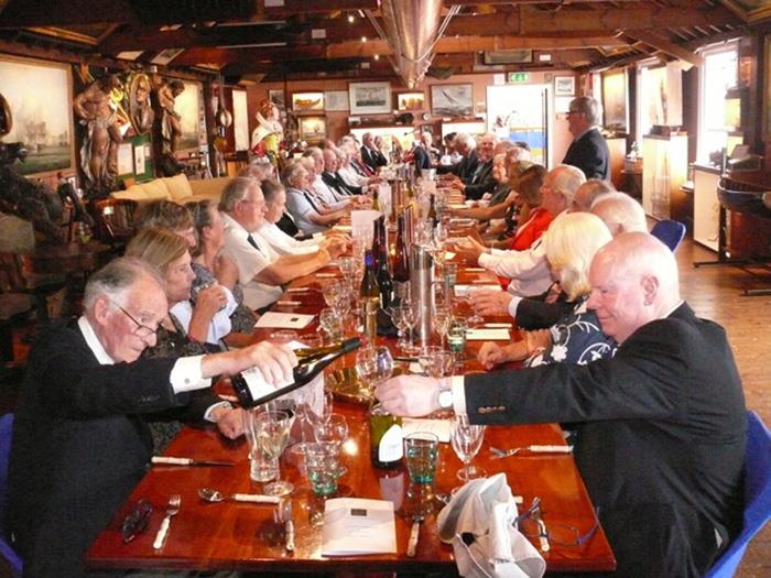 Auscrew 50th Anniversary lunch photo copyright John Roberson taken at 