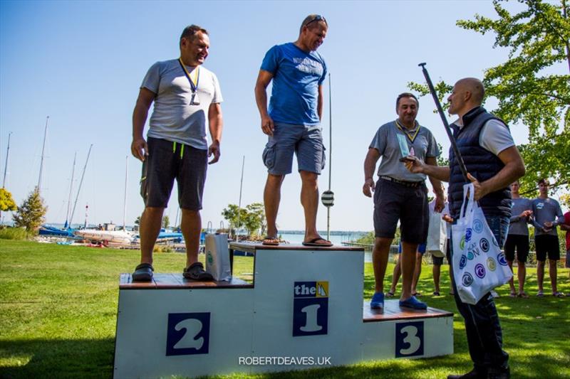 Masters: 1 HUN 50 Akos  Lukats, 2 UKR 8 Taras  Havrysh, 3 UKR 7 Vladimir  Stasyuk - photo © Robert Deaves