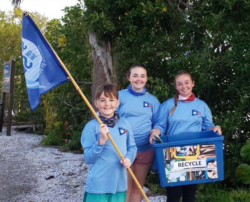 Zoe with siblings - photo © Sailors for the Sea
