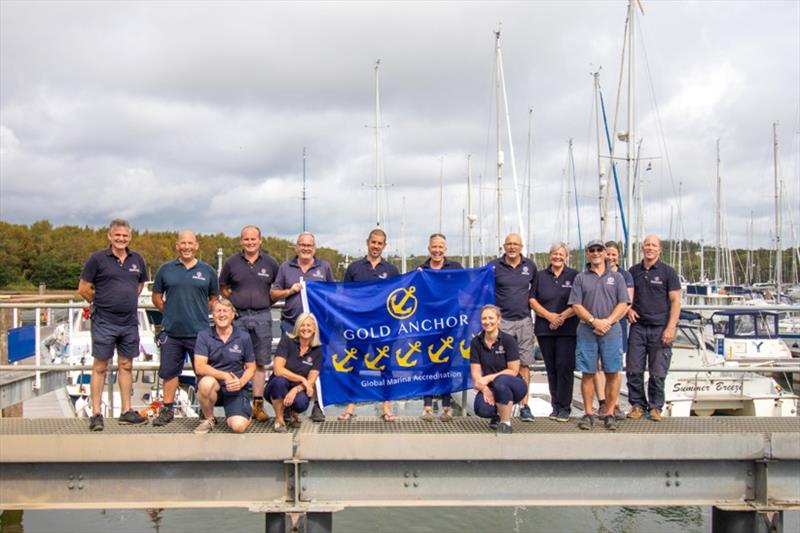 BHYH team Gold Anchor photo copyright Beaulieu River taken at 