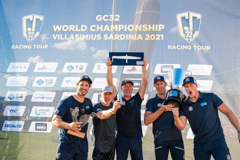 Red Bull Sailing at GC32 World Championship Villasimius photo copyright GC32 Racing Tour for Red Bull Content Pool taken at 