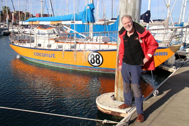 Mark will set sail from Adelaide once again on December 5th, three years since he stopped racing, directly to Les sables d'Olonne solo, and non-stop to finish his GGR2018! - photo © Golden Globe Race