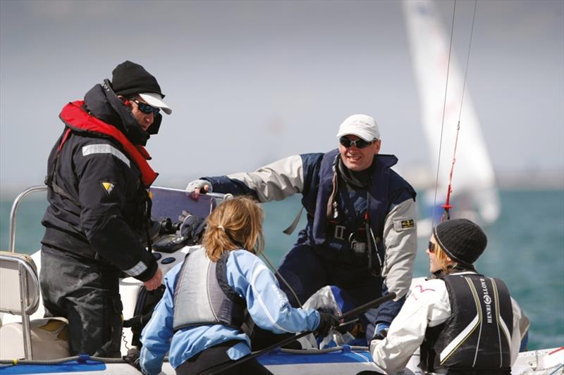 Volunteers on RIB photo copyright Paul Wyeth taken at Royal Yachting Association