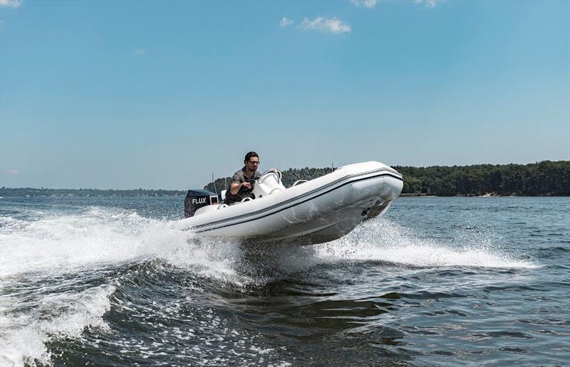 Flux Marine debuts electric outboard motors at 2021 Newport International Boat Show photo copyright Flux Marine taken at 