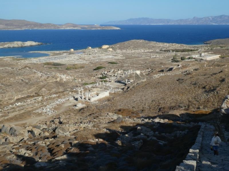 The extensive site and ruins of Delos photo copyright Red Roo taken at 