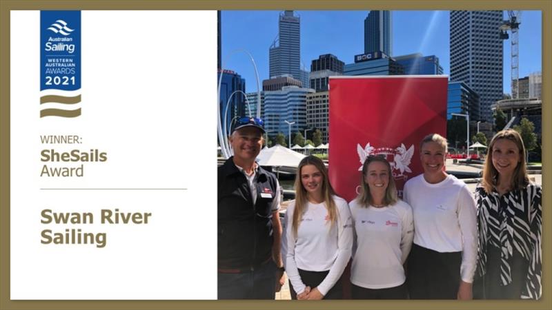 Swan River Sailing wins SheSails award - photo © Swan River Sailing