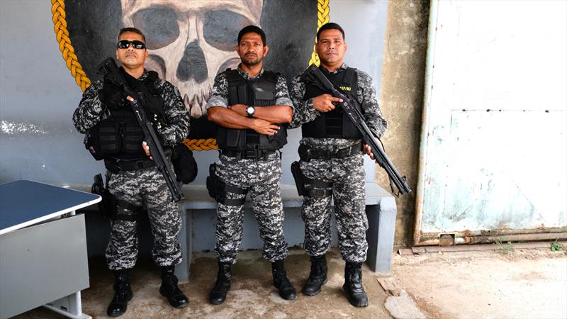  Prison guards at the Amapa State prison where Blake's murderer is held - from Garden of Evil photo copyright Mediawave taken at Royal New Zealand Yacht Squadron