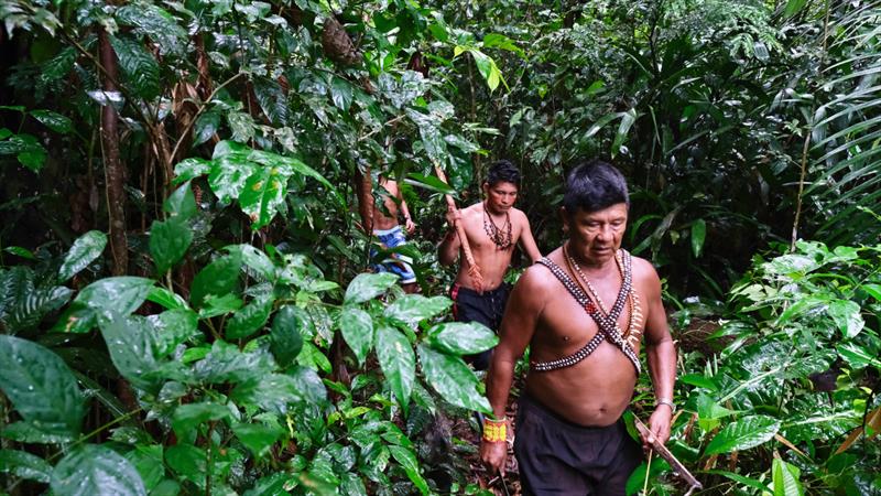 The Munduruku tribe from the Para region in Southern Amazon - from Garden of Evil - photo © Mediawave