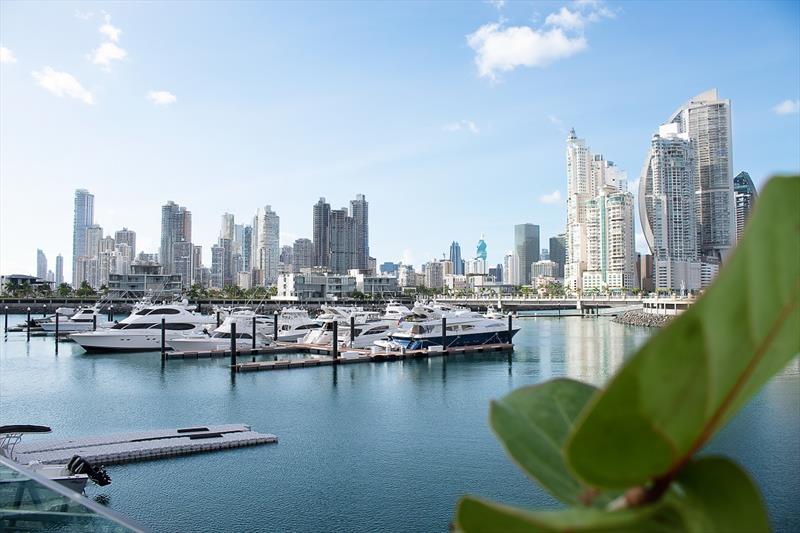 The Ocean Reef Island Marina in Panama City is the location for Riviera's new representative AlphaBlue Marine photo copyright Riviera Australia taken at 