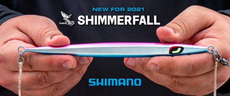 Butterfly Shimmerfall Jig photo copyright Shimano taken at 