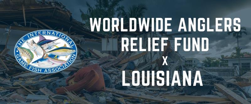 WARF distributes $55,000 to Louisiana Hurricane relief photo copyright IGFA taken at 