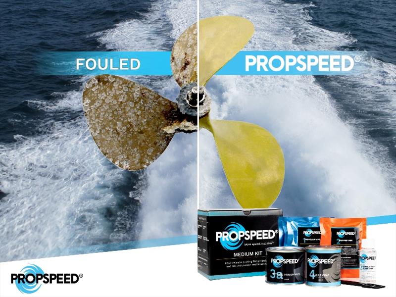 Propspeed half half comparison photo copyright NZ Marine Industry Association taken at 