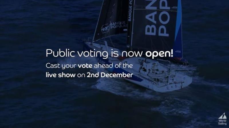 Vote for World Sailing Awards 2021 photo copyright World Sailing taken at 
