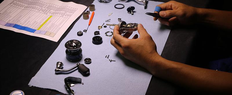 Optimize your fishing reel maintenance at Shimano school photo copyright Shimano taken at 